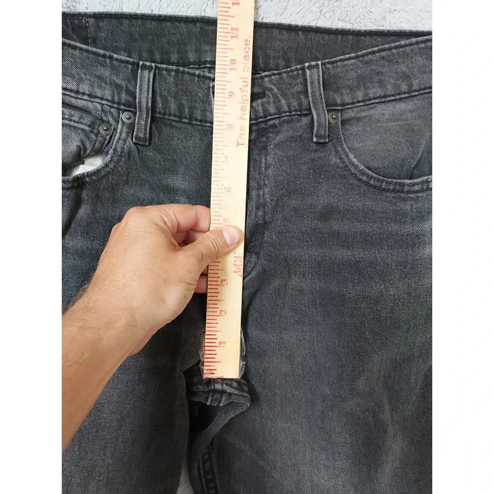 Levis 569 Jeans Men 30x32 Denim Straight Leg Loose Fit Baggy Skater Faded Black